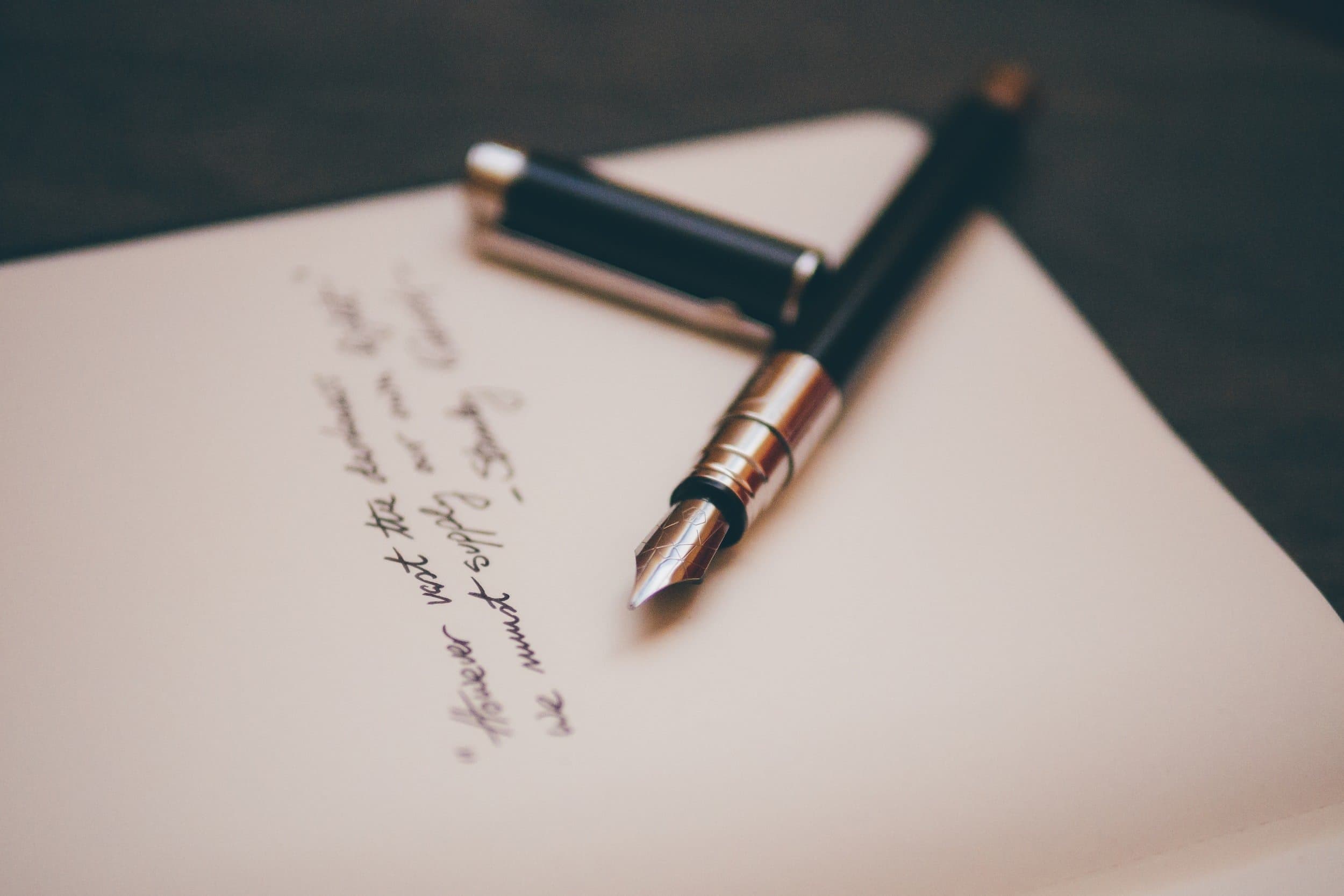 letter writing