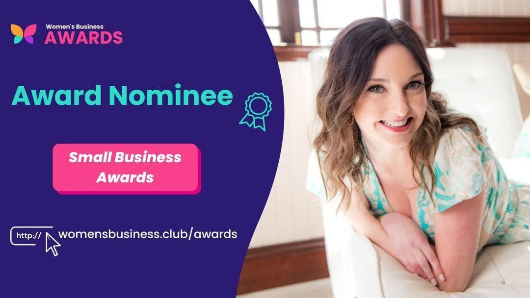 2023 Womens Business Awards Nominee banner